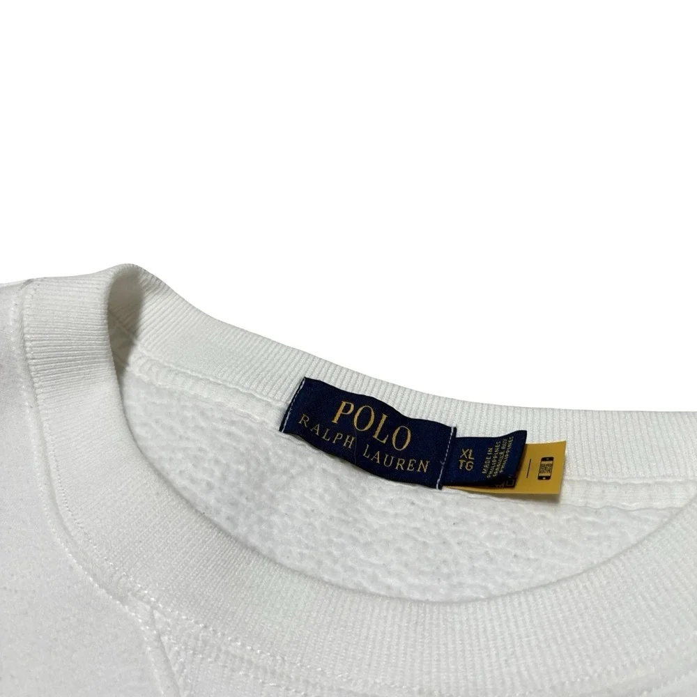 Polo Ralph Lauren Men's Polo Sport Preppy Bear Sweatshirt‎ Size XL 26 x 29